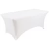 COVER TABLE 8' WHITE STRETCH -Leitz Boutique 1070184 B