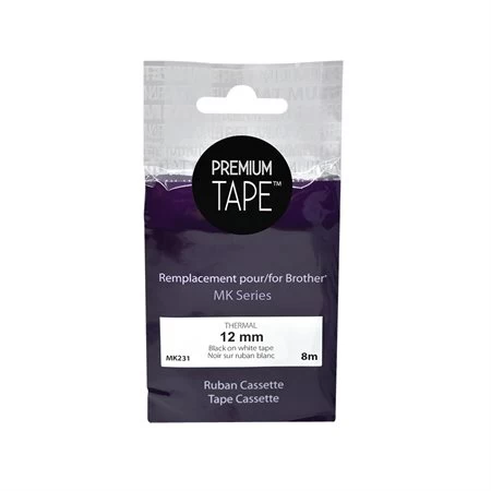 Ruban D'impresssion Compatible (Alternative à Brother MK231) 3 Ruban D'impresssion Compatible (Alternative à Brother MK231)