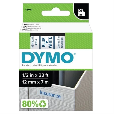 Cartouches D1 Pour étiqueteuses Dymo® 8 Cartouches D1 Pour étiqueteuses Dymo® – Image 6